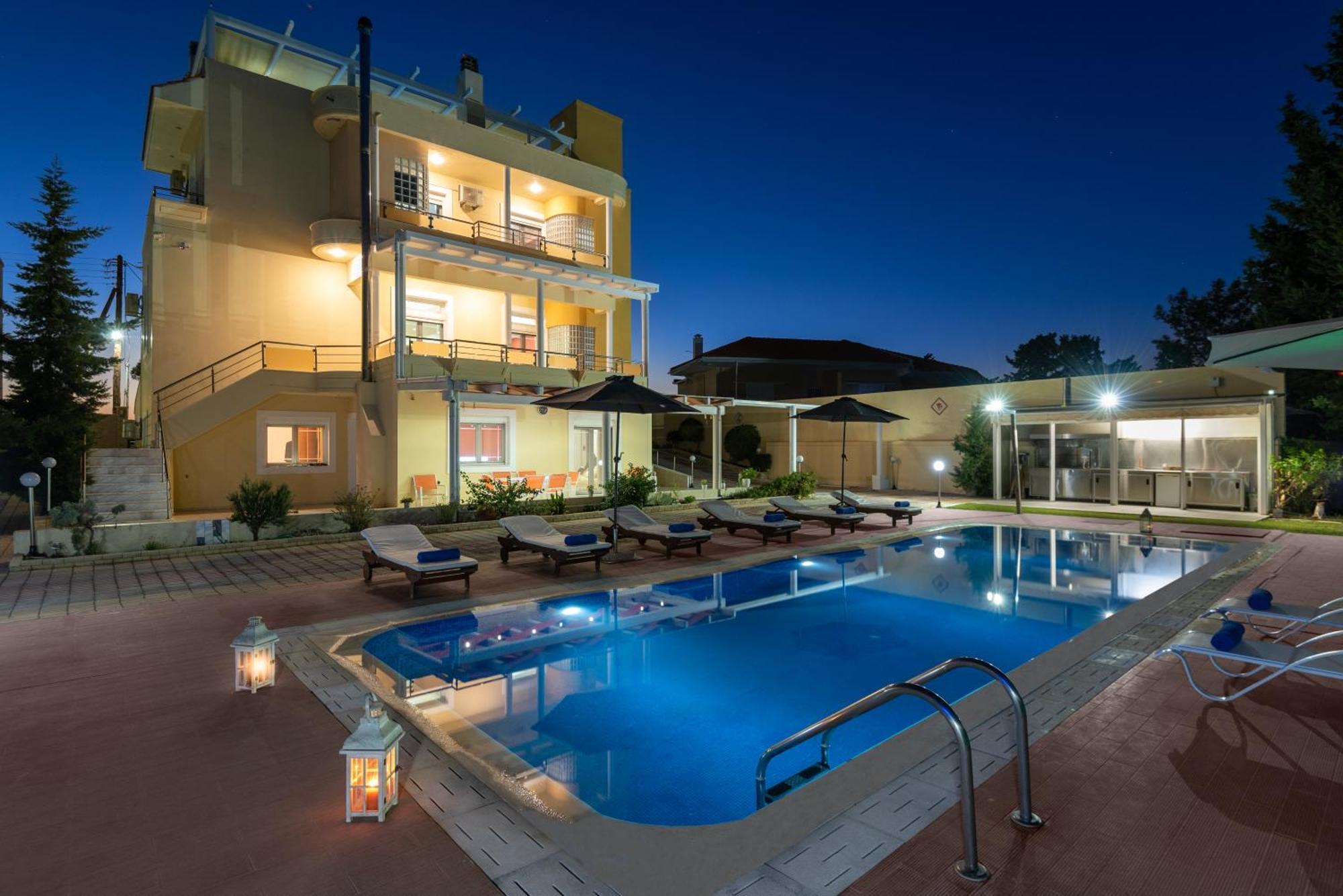 Kallithea Breeze Luxury Villa Koskinou  Zewnętrze zdjęcie